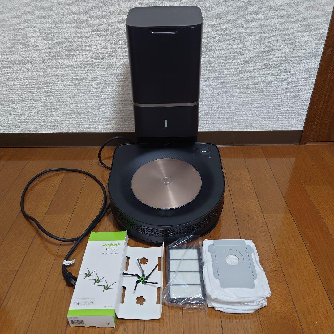 ルンバ s9+ ロボット掃除機本体 ブラックADBーN1 最新ロボット掃除機「ルンバ s9+」―部屋のスミや壁際も掃除可能に、新