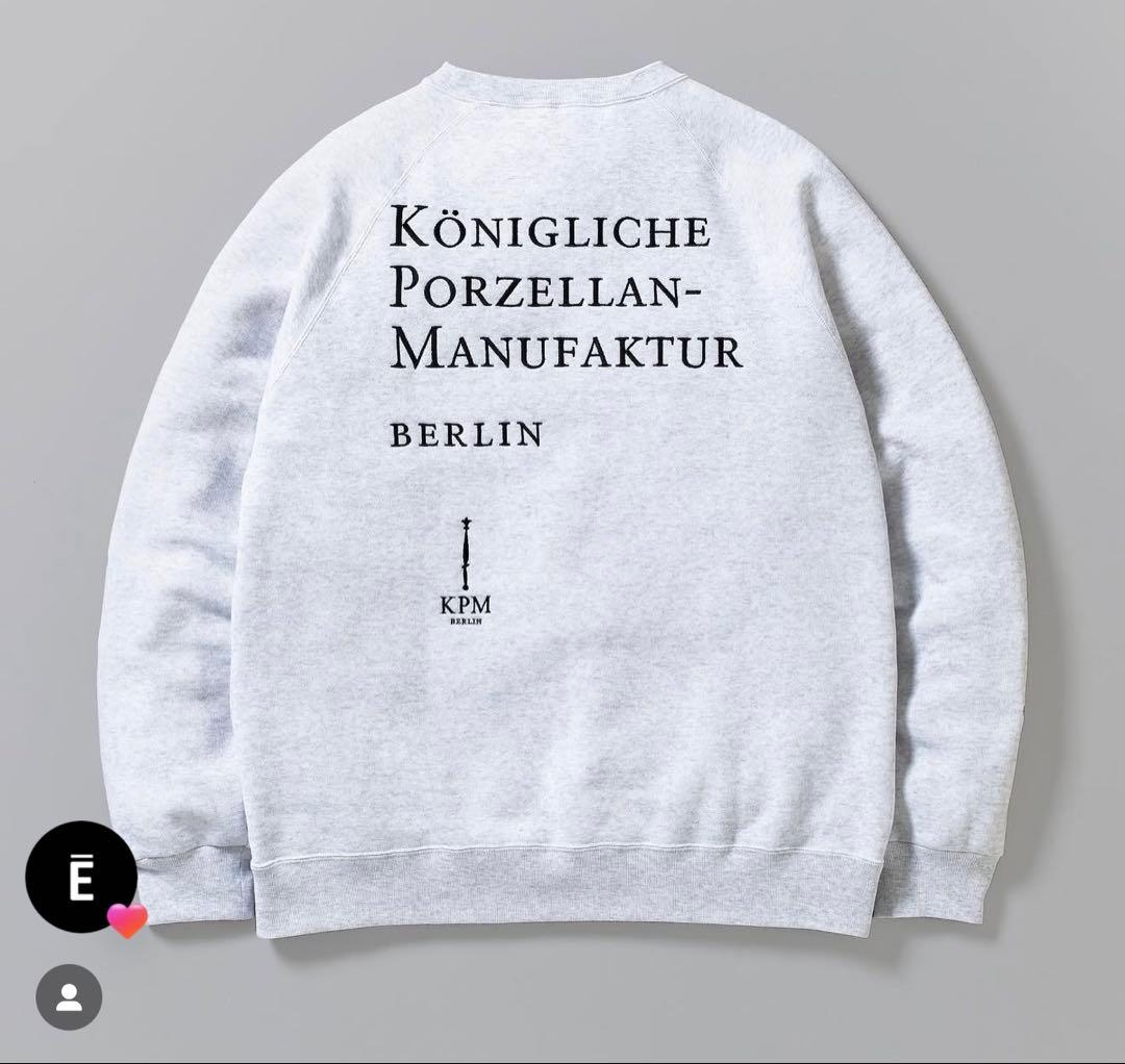 ENNOY KPM Berlin ベルリン王立磁器製陶所 エンノイ スウェット - メルカリ