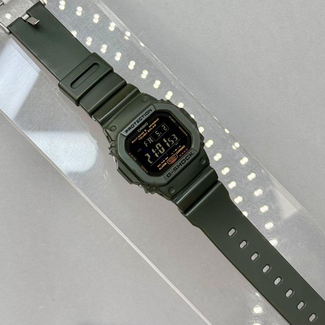 美品 G-SHOCK GW-M5610KG 電波ソーラー アーミーグリーン 限定 - メルカリ