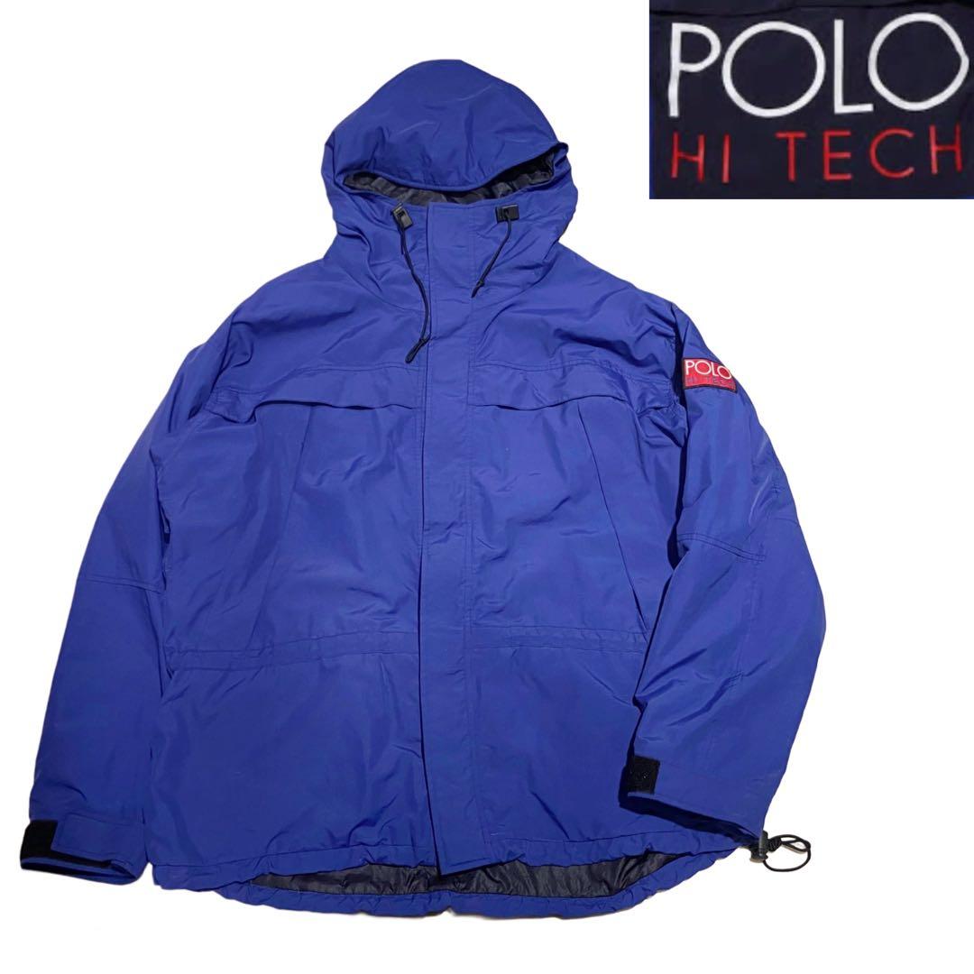 レア 90s POLO HI TECH ポロラルフローレン ナイロンパーカー - メルカリ