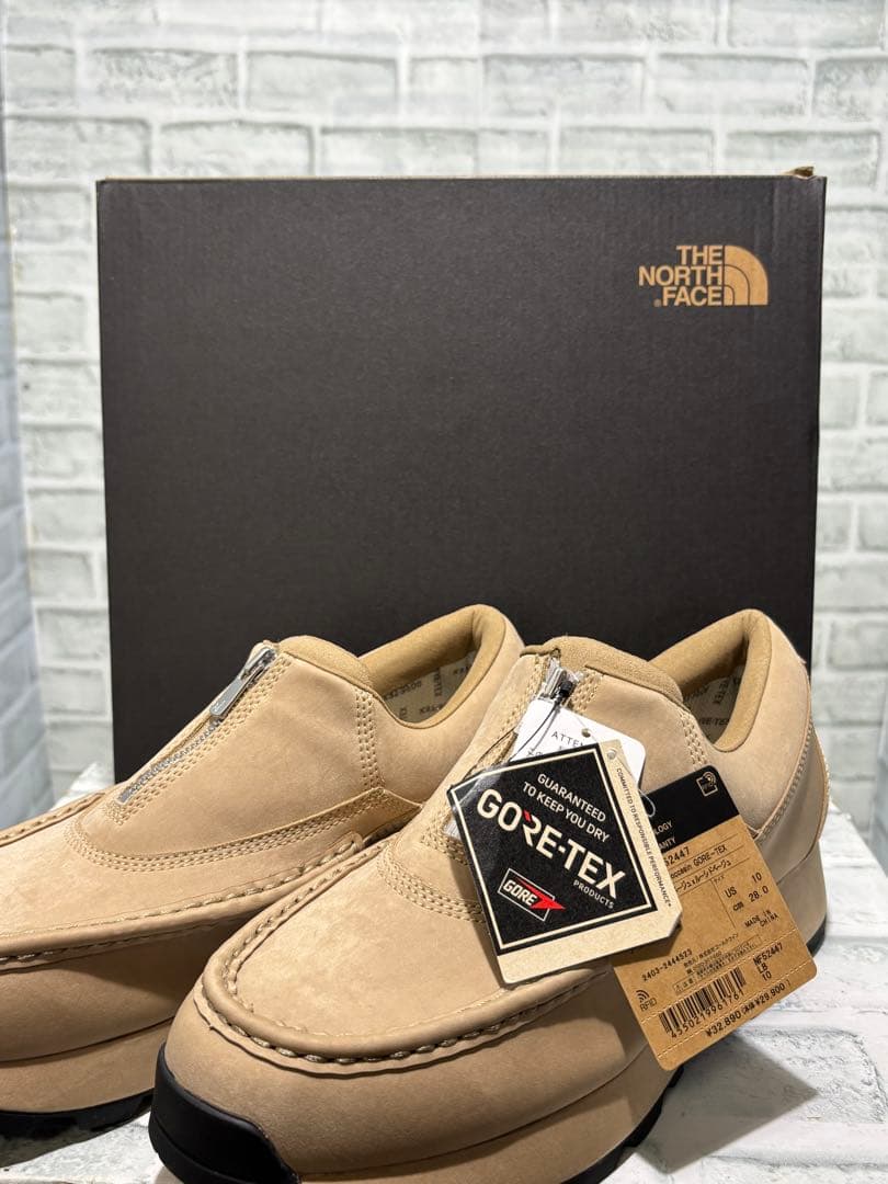 未使用　NORTHFACE ホーンド ジップ モカシン ゴアテックス ザ・ノースフェイス ホーンド ジップ モカシン ゴアテックス (メンズ