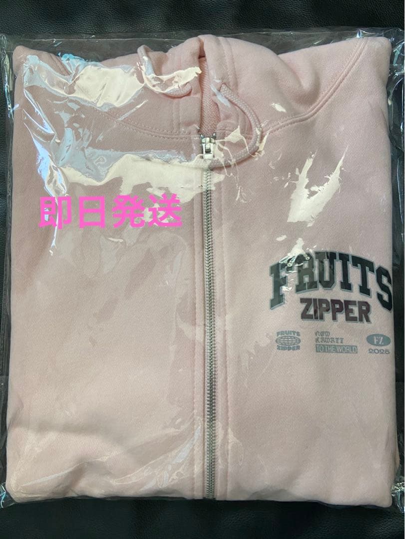 FRUITS ZIPPER OSHI APIパーカー　松本かれん フルーツジッパー FRUITS ZIPPER 推しアピ パーカー 松本かれん - メルカリ