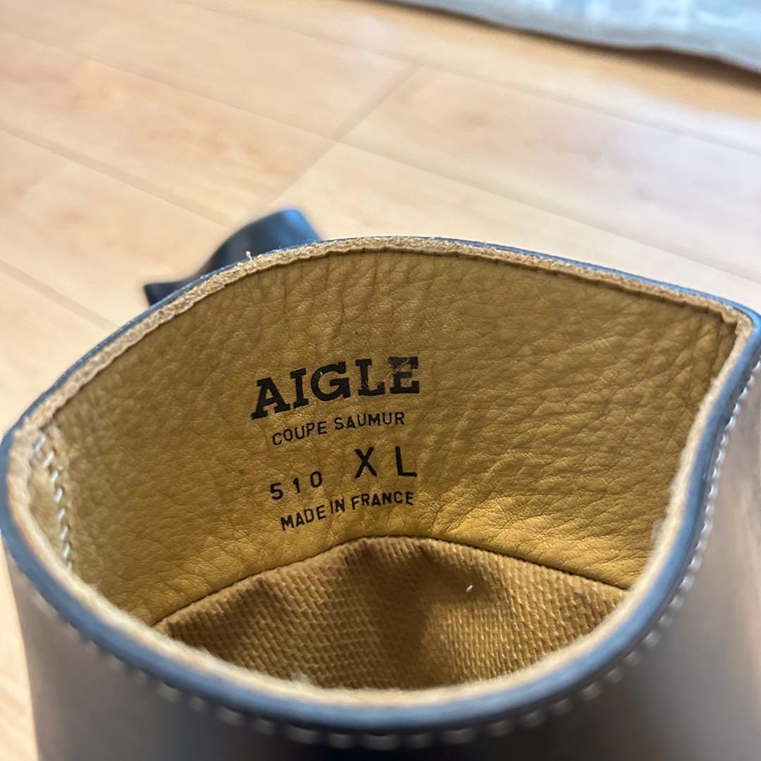 美品】AIGLE 乗馬ブーツ レインブーツ COUPE SAUMUR M 39 - メルカリ