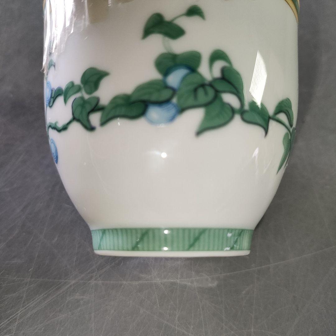 A1202-8/HERMES/エルメス トゥカン/陶器キャンドル/グリーン 鳥