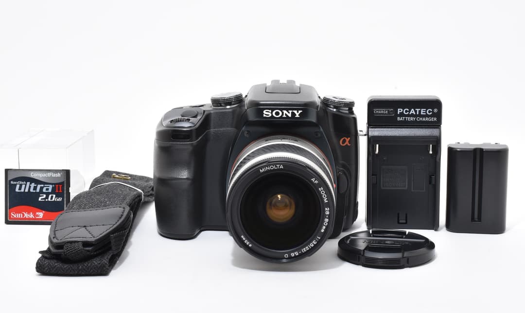 美品 Sony a100 レンズセット CCDセンサー搭載 #9917 - メルカリ