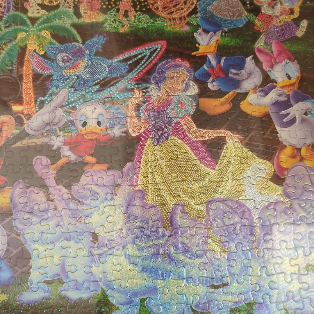 ディズニーマジカルイルミネーション ジグゾーパズル完成品専用枠付き