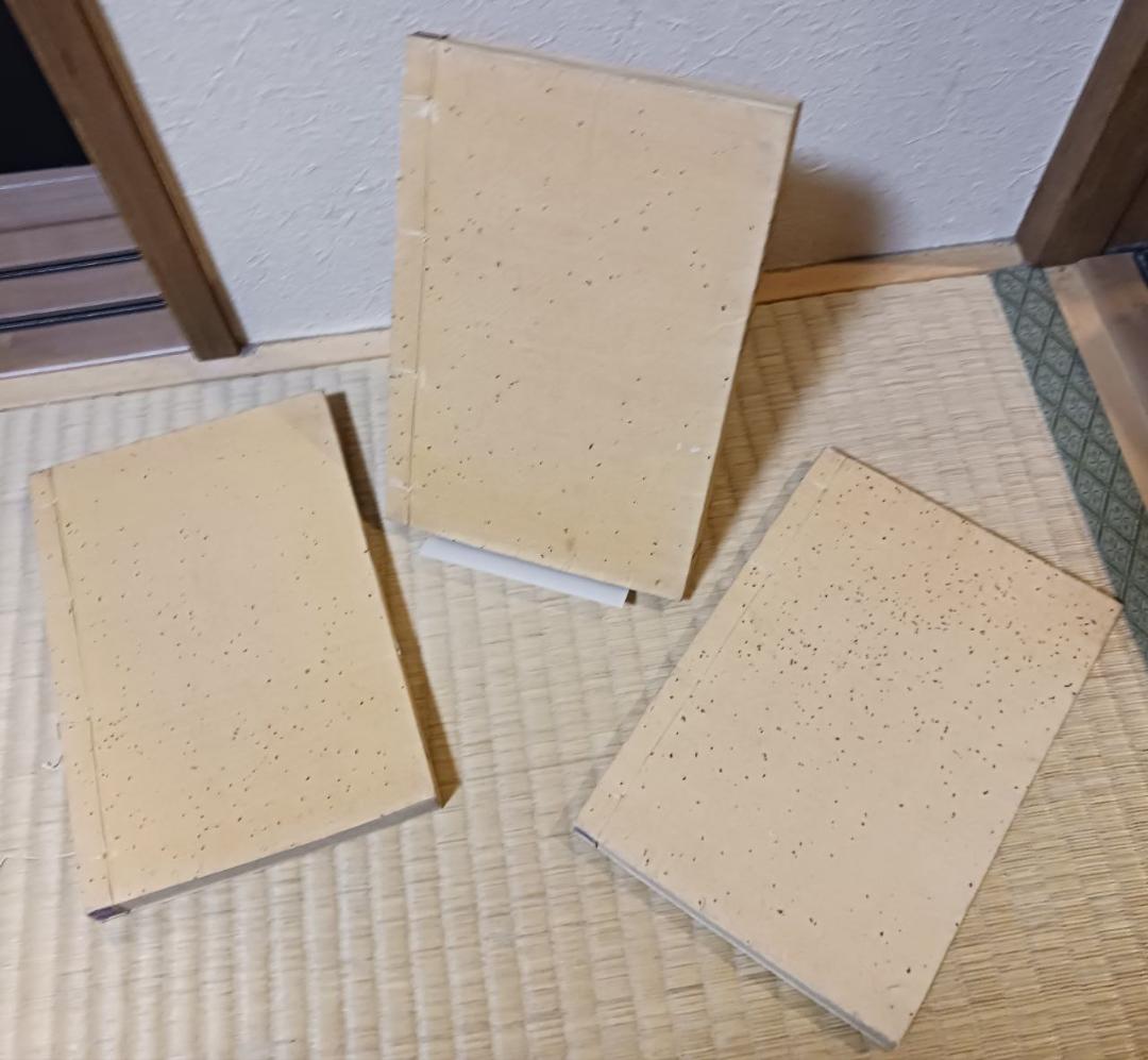 江戸後期～明治初期 木版和本『昆山勝概』全三巻揃 袋綴じ 名所図会系