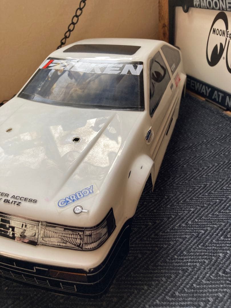 ABC ホビー AE86レビン ラジコン ボディ【使用感あり】 - メルカリ
