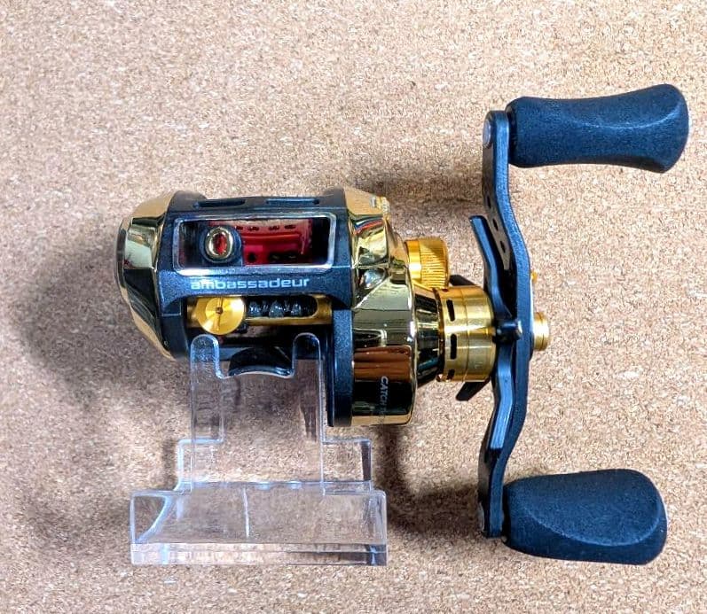 エクストラハイギア仕様] アブガルシア レボエリート アカツキ L