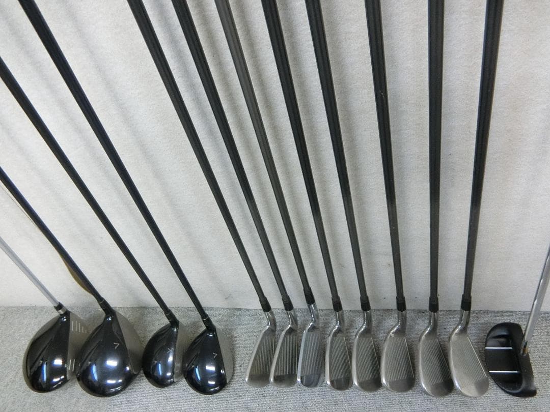 b704 初心者必見 ブリヂストン 等メンズゴルフ13本セット※Dr2本
