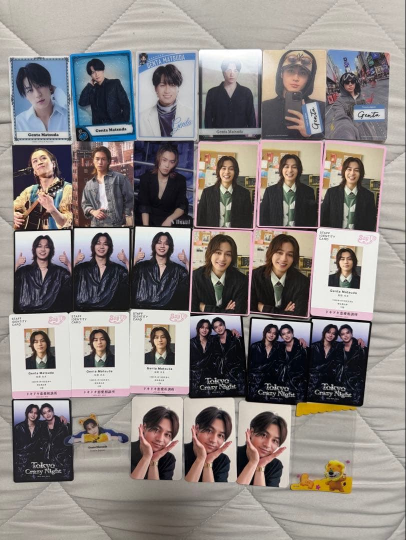 Travis Japan 松田元太 まとめ売り アクスタ トレカ 写真 シール