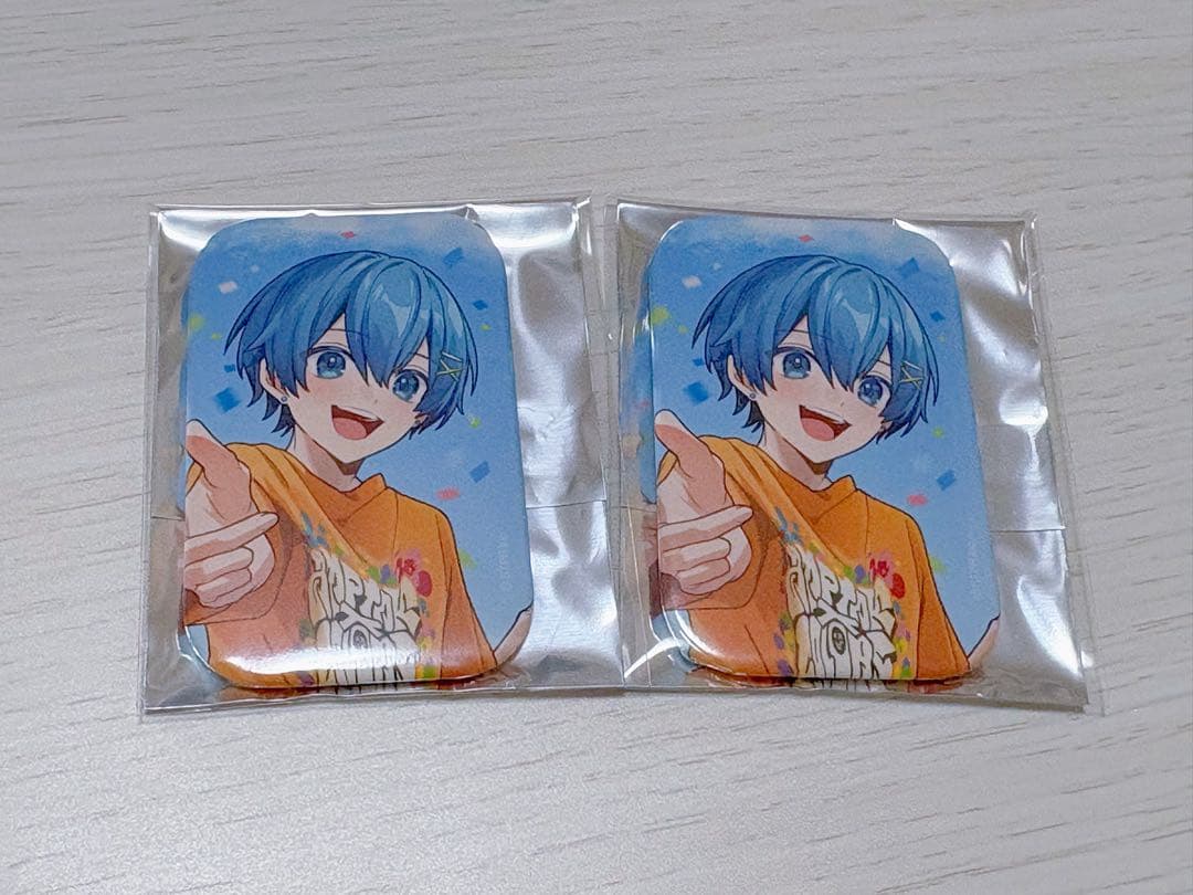 AMPTAK×COLORS ちぐさくん 缶バッジ セブンコラボ 2個 - メルカリ