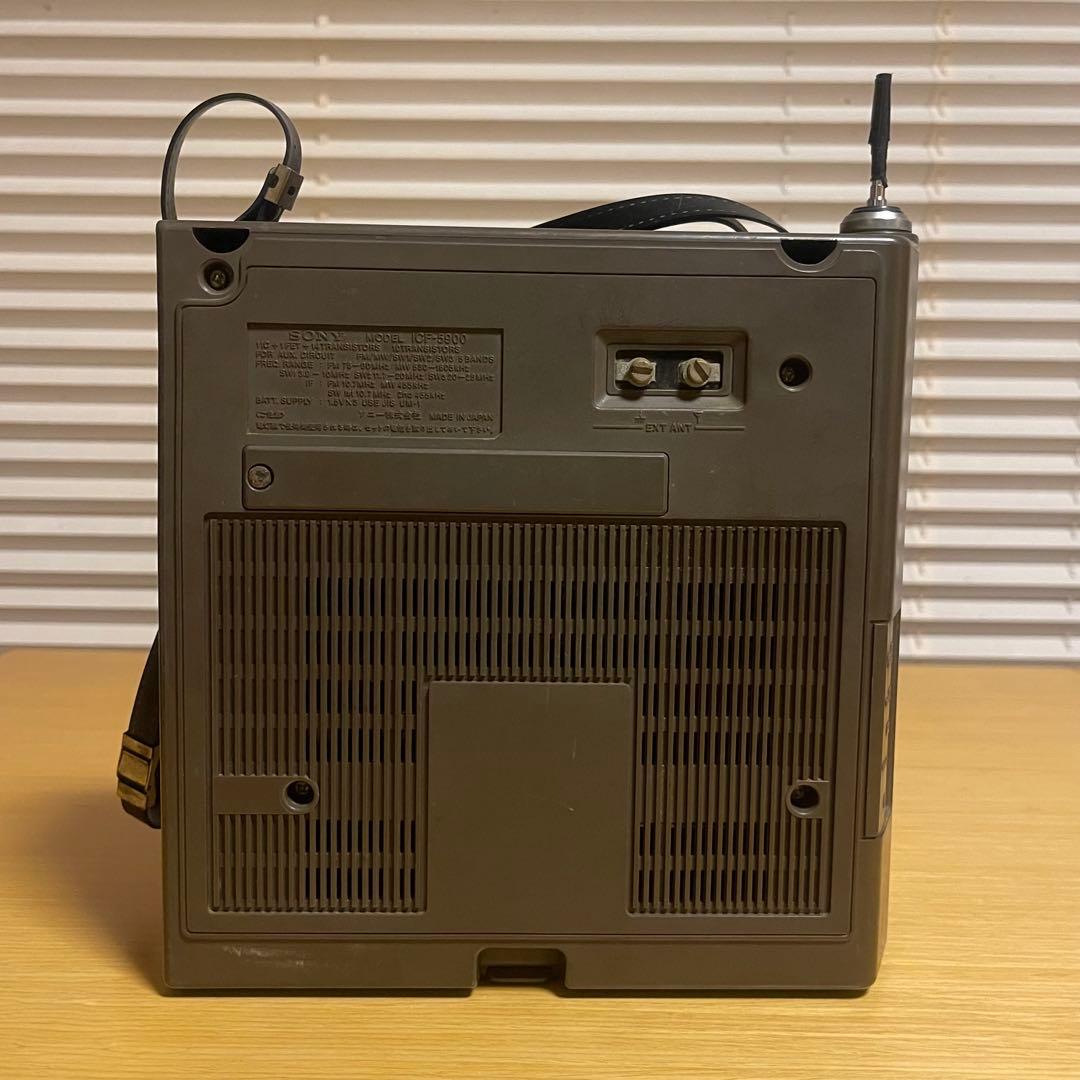 希少】ソニー ICF-5900 スカイセンサーマルチバンドレシーバー ジャンク