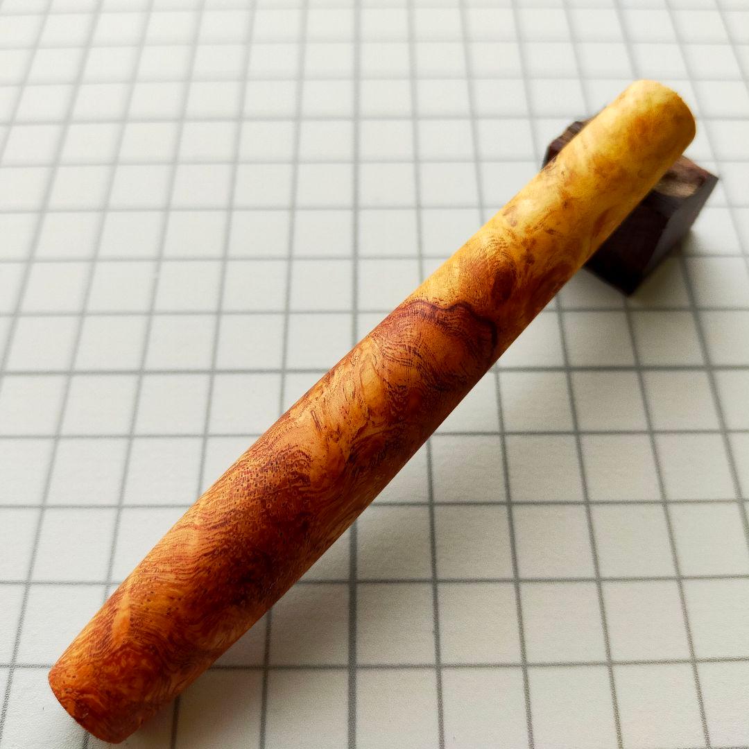 花梨瘤紅白】 加藤金属 KATO201、202用 木軸 口金10.5m - メルカリ