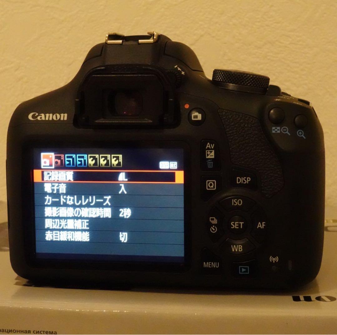 数回使用Canon EOS 2000D Kiss X90 18-55mm II - メルカリ