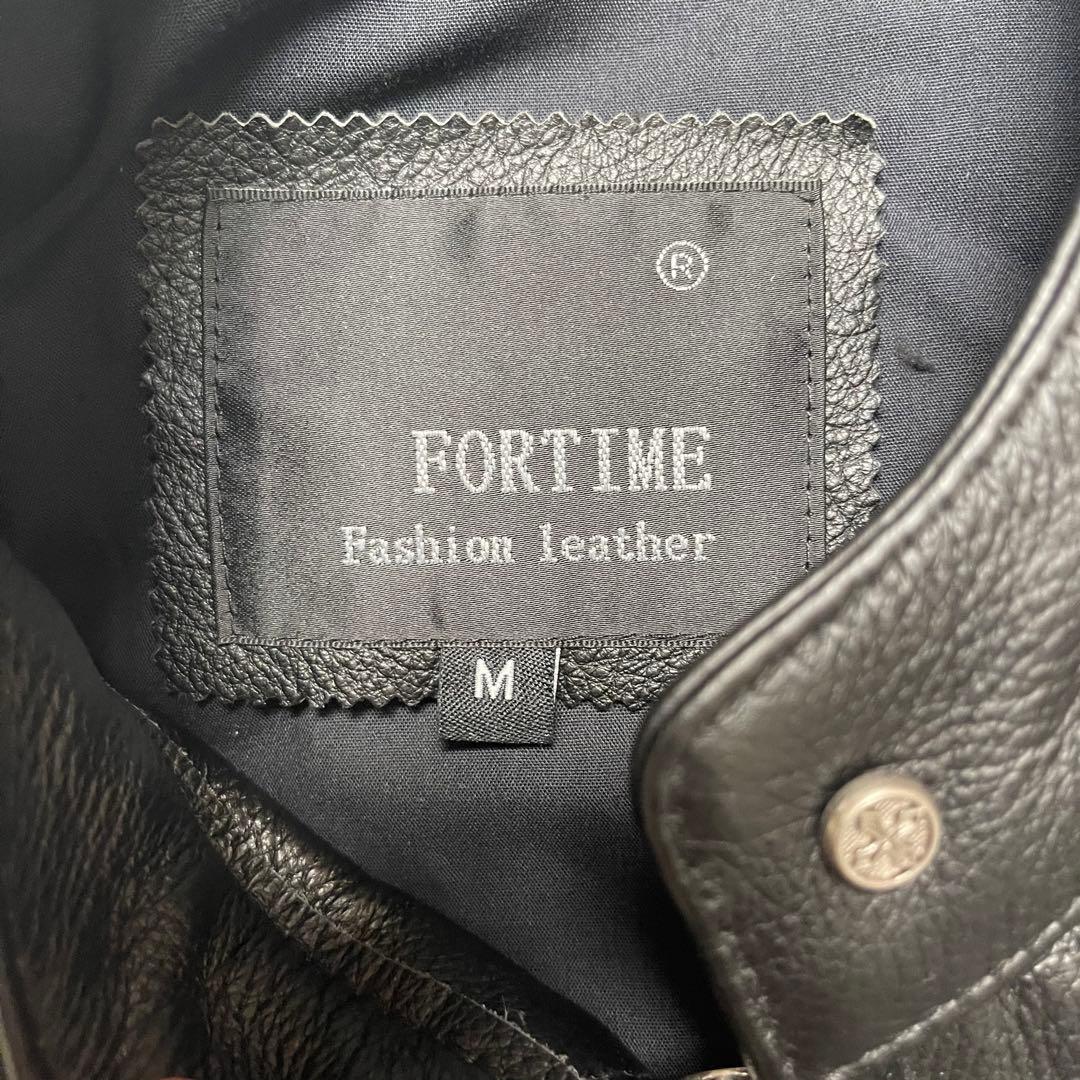 HARLEYDIEREI 牛革レザー ライダースジャケット スカル刺繍入り - メルカリ