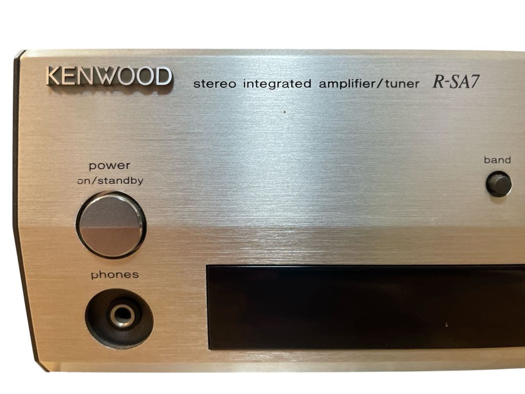 KENWOOD SA7 ミニコンポ CD MD アンプ 通電確認 - メルカリ