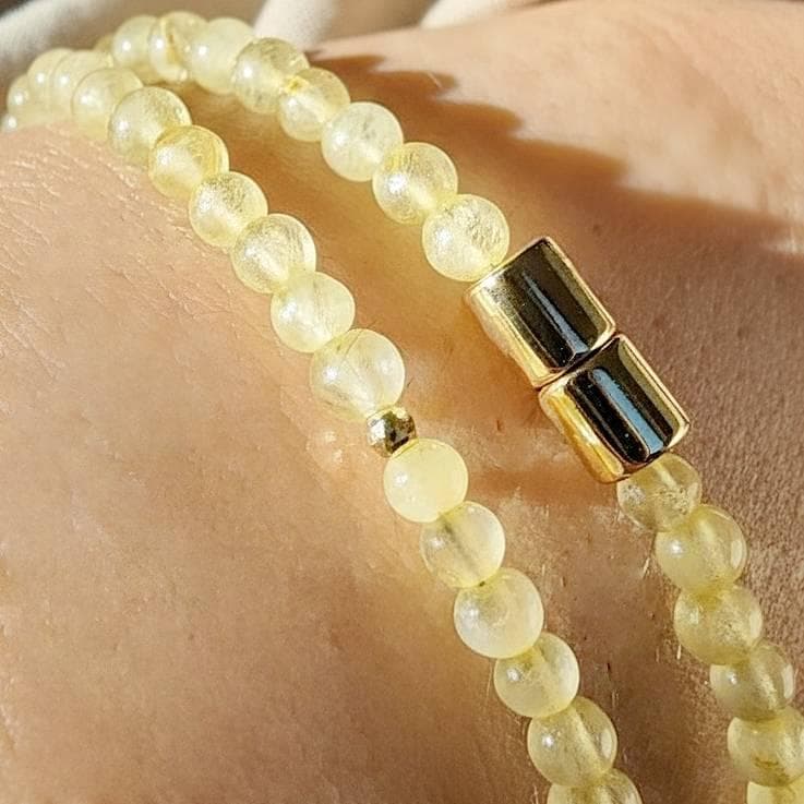 K18一粒×ゴールドルチル 贅沢3WAYジュエリー／金運・開運