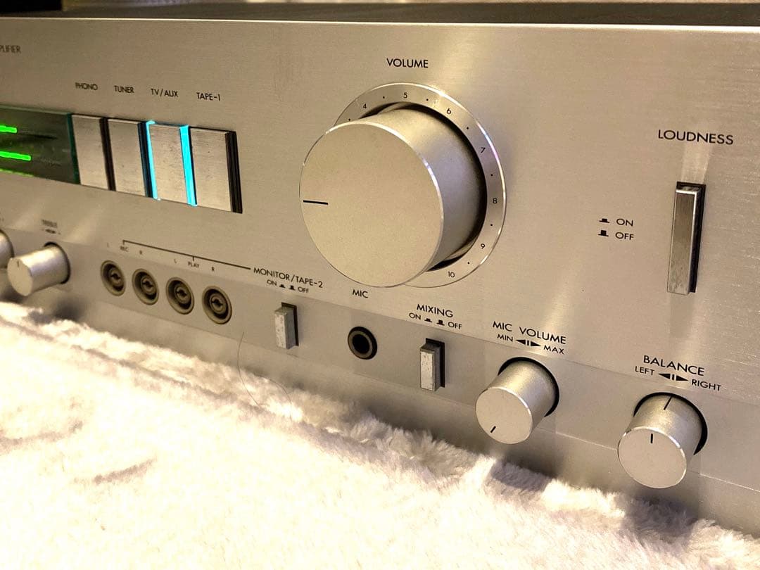 VICTOR プリメインアンプ JA-G9 レベルメーター 動作品 - メルカリ