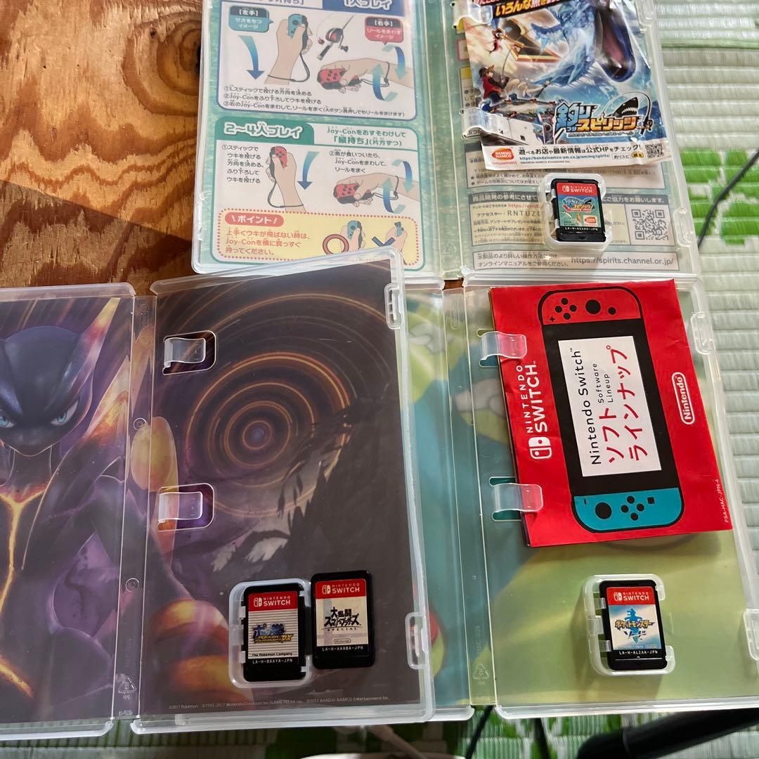 ポッ拳、釣りスピリッツ、ポケットモンスターソード、大乱闘スマッシュブラザーズ 以前に開催したスピリッツイベントで限定出現していた