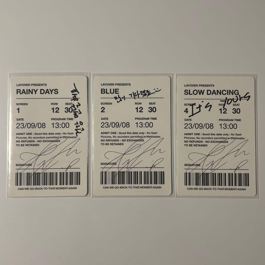 BTS テヒョン トレカ 3枚セット - メルカリ