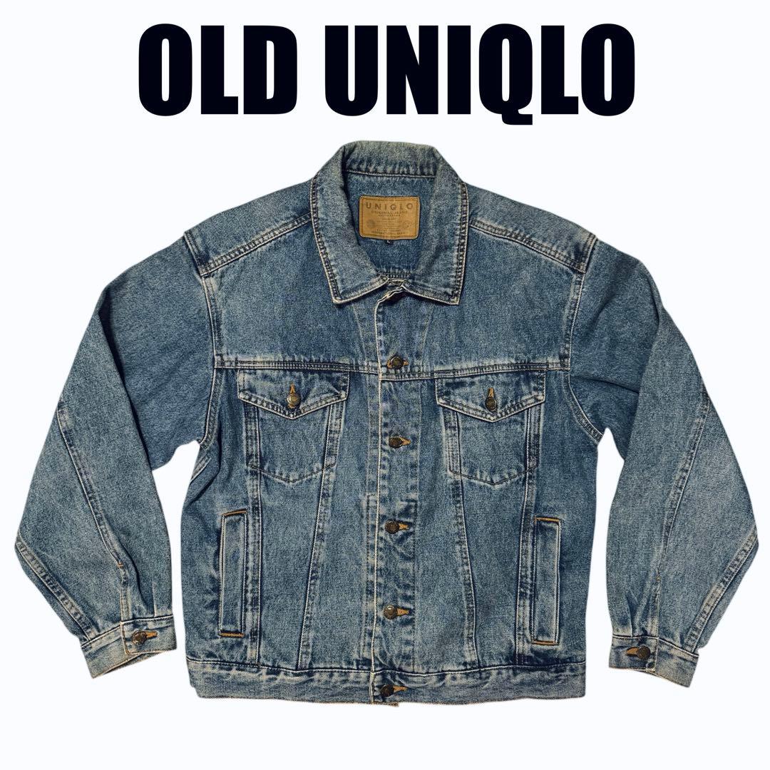 美品 激レア 90s OLD UNIQLO オールド ユニクロ デニムジャケット