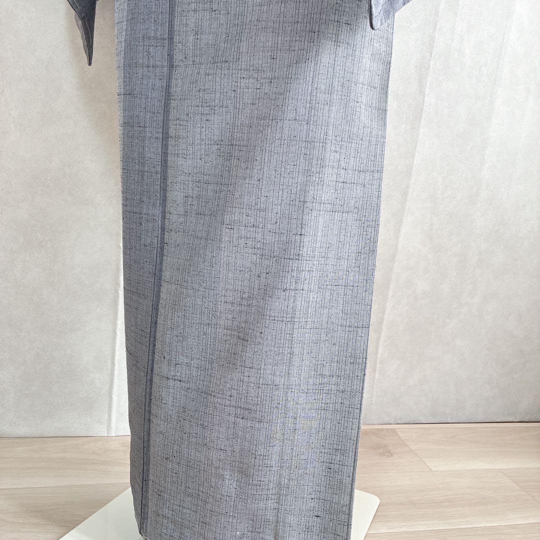 着物のみ〉小紋 着物 紬 トールサイズ しつけ付き 粋 凛とした美 G9