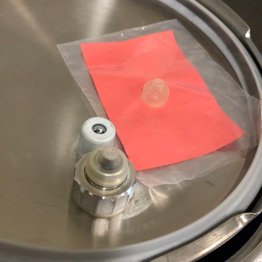 新品・未使用】silit☆シリット☆圧力鍋☆オレンジ☆5L ☆昭和☆レトロ