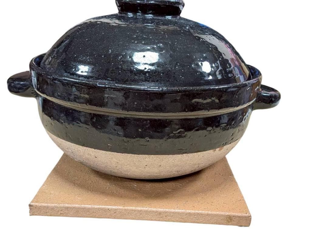 長谷園 かまどさん 3合炊き 鍋敷き付き 長谷園×siroca 全自動炊飯土鍋 かまどさん電気3合炊き【目録引換券・A3