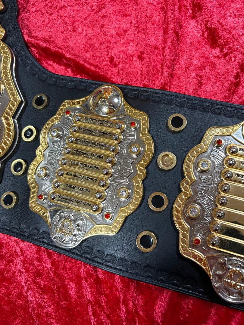 IWGPヘビー級チャンピオンベルトレプリカ正規品 復活新日本プロレス辻