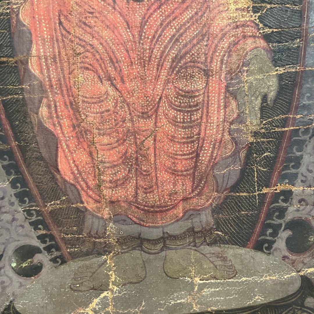 タンカ 仏画 肉筆 骨董 額付きの通販はau PAY マーケット - 輸入雑貨の