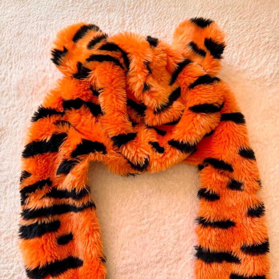 ディズニー マフラーキャップ ファンキャップ サリー ティガー 被り物