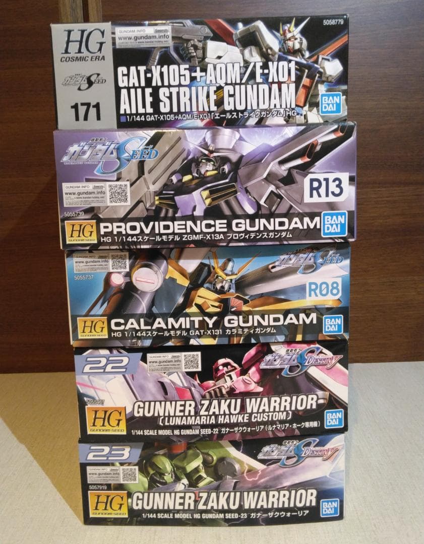 HGガンダムSEED 5種まとめ売り - メルカリ