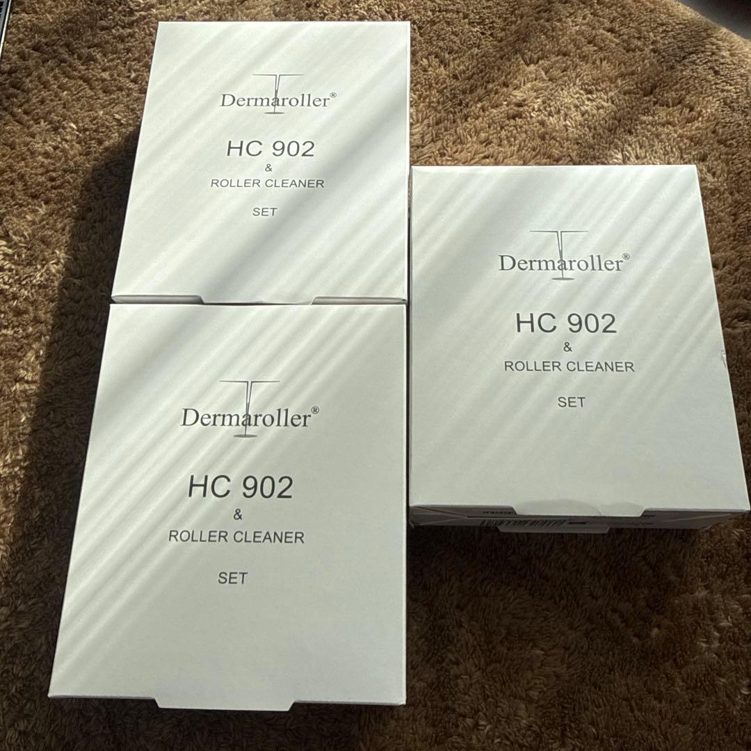 【新品未開封】ダーマローラーHC902 ローラークリーナーセット正規品3個セット ダーマローラーHC902 – Dermaroller Japan