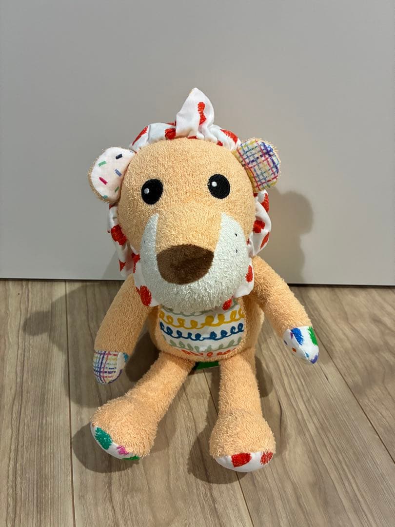 GiGi ライオンとオオカミのぬいぐるみセット 新品タグ付き 出産祝い