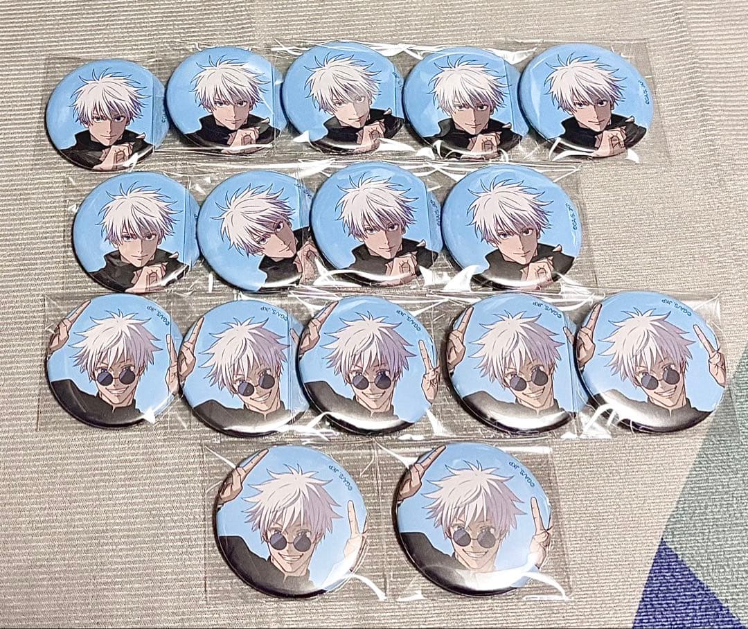 五条悟 缶バッジ まとめ売り 幻影夜行本舗 呪術廻戦展 セガラッキー