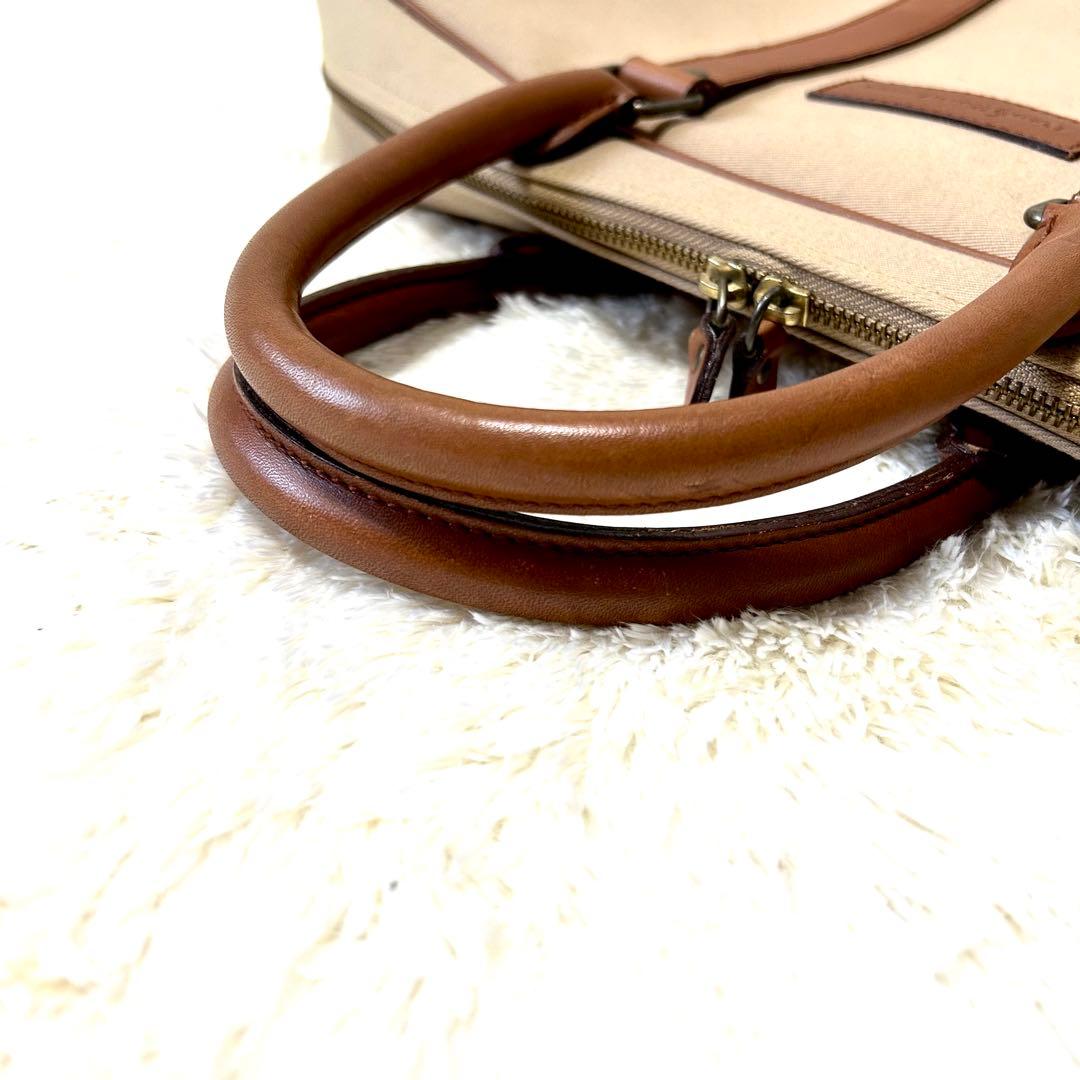 希少✨ポロラルフローレン ビジネスバッグ サファリシリーズ コットン