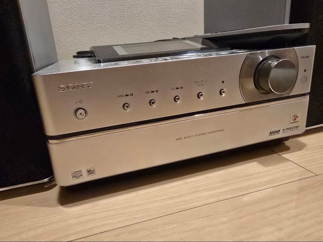 SONY ソニー HDDオーディオシステム NAS-M75HD ミニコンポ - メルカリ