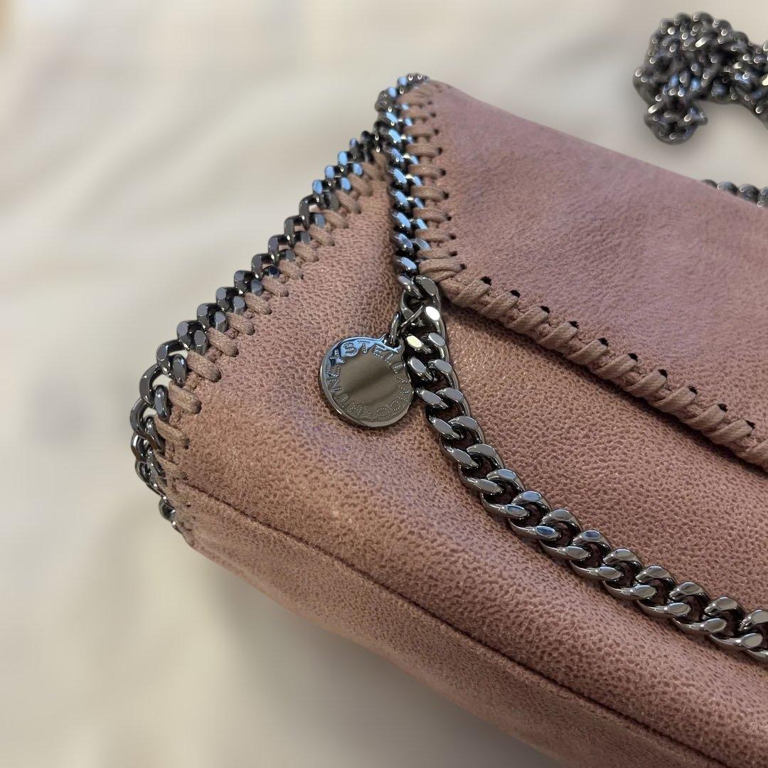 ステラマッカートニー ファラベラ ショルダーバッグ ピンク - メルカリ