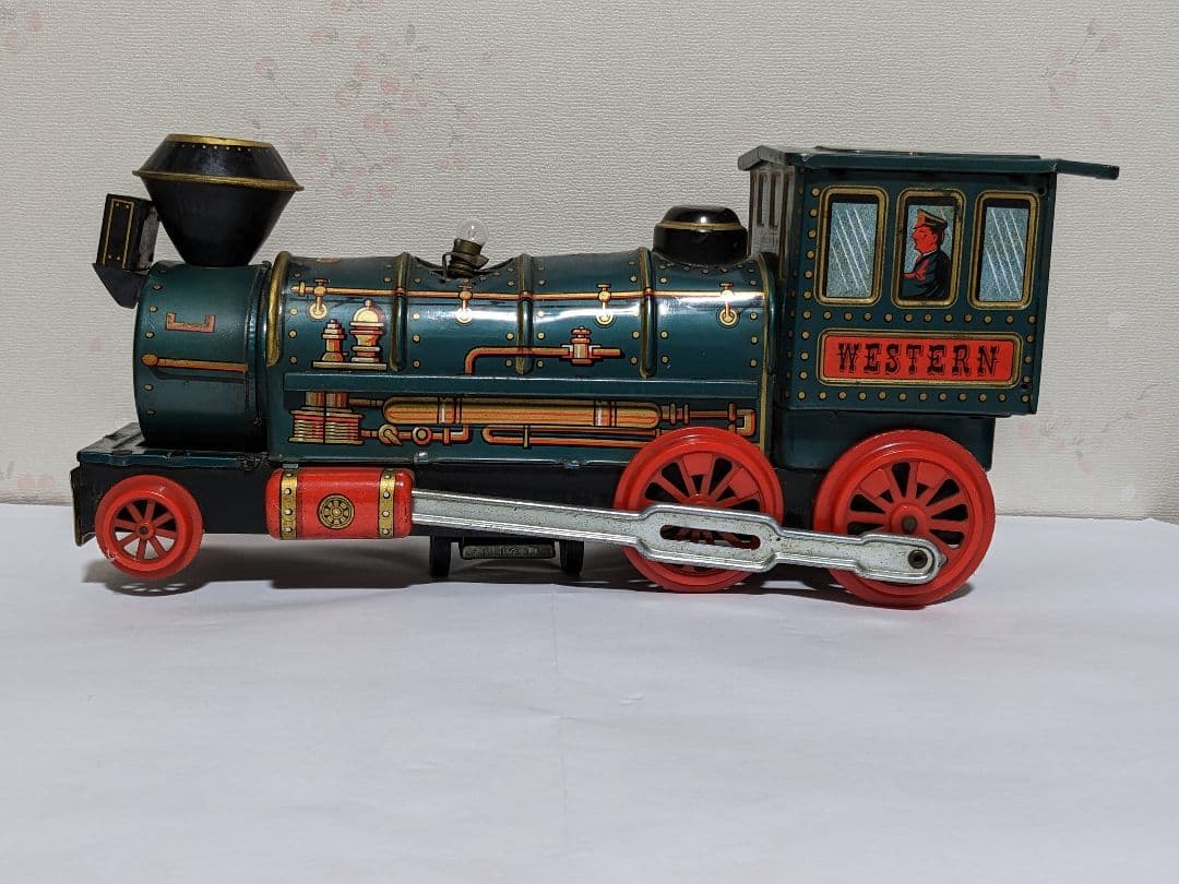 ♢ブリキのおもちゃ WESTERN機関車 昭和時代コレクション骨董品