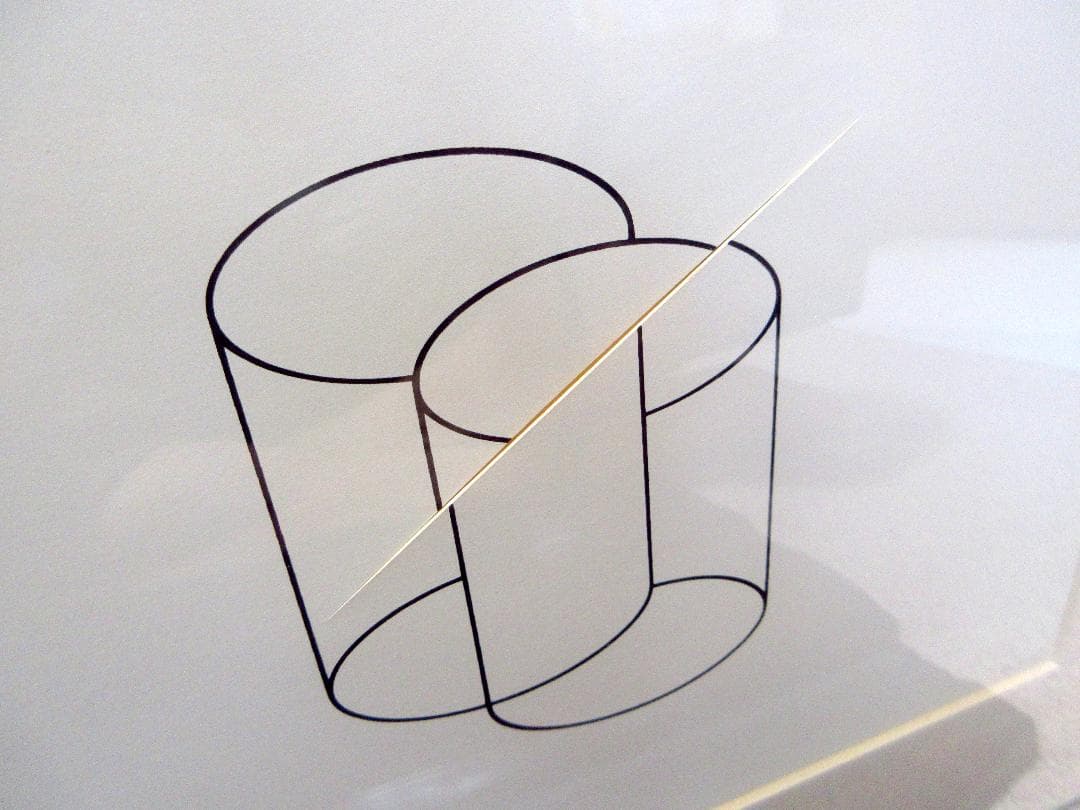 ◇ 船井 裕 “ TOPOLOGY Ⅶ ” 直筆サイン 額装 / 近代美術アート