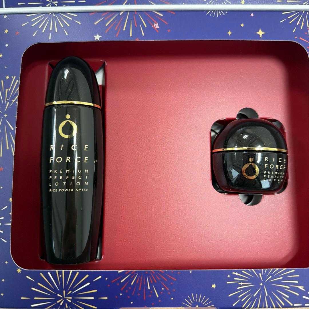 新品】RICE FORCE プレミアムパーフェクトローション・クリームセット
