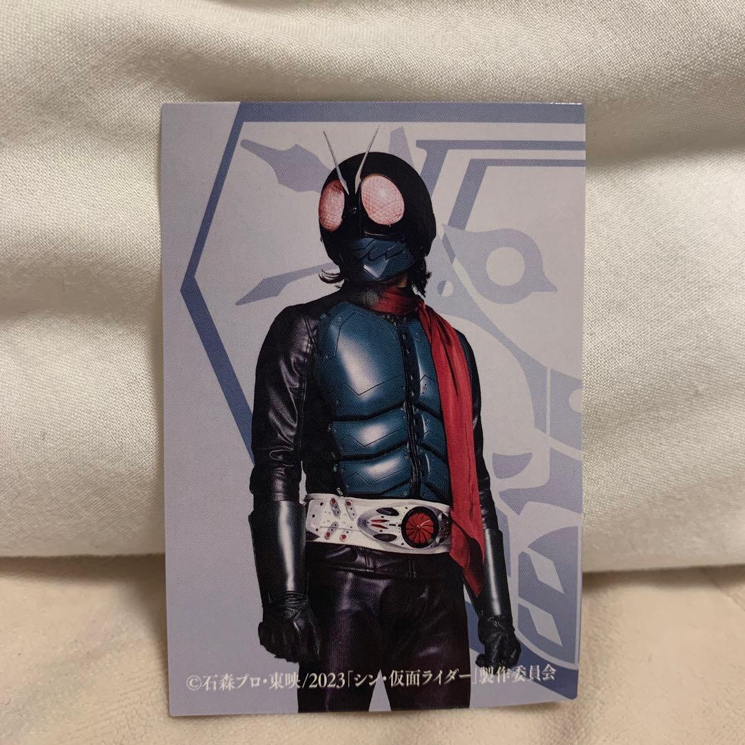 シン仮面ライダーカード 仮面ライダー 池松壮亮 シン・仮面ライダー」池松壮亮主演。庵野監督「世界に向けた作品とは