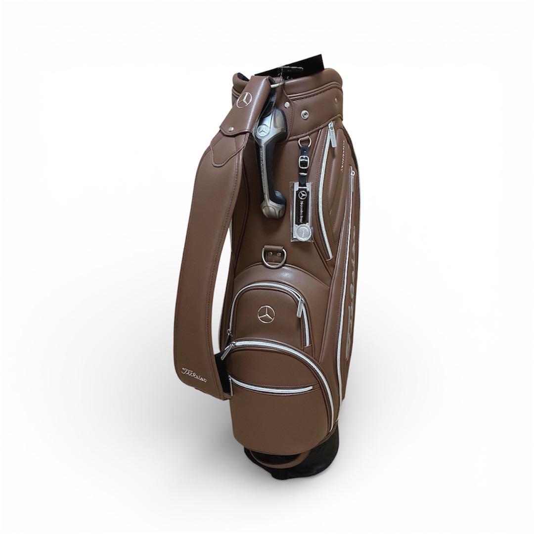 Titleist ゴルフ ブラウン メルセデス・ベンツ キャディバッグ - メルカリ