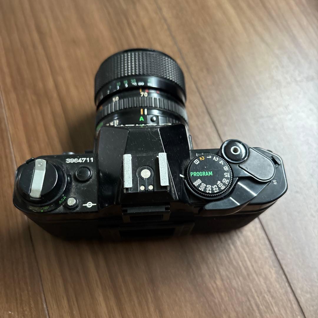 Canon AE-1 フィルム一眼レフカメラ ストロボ ナショナル