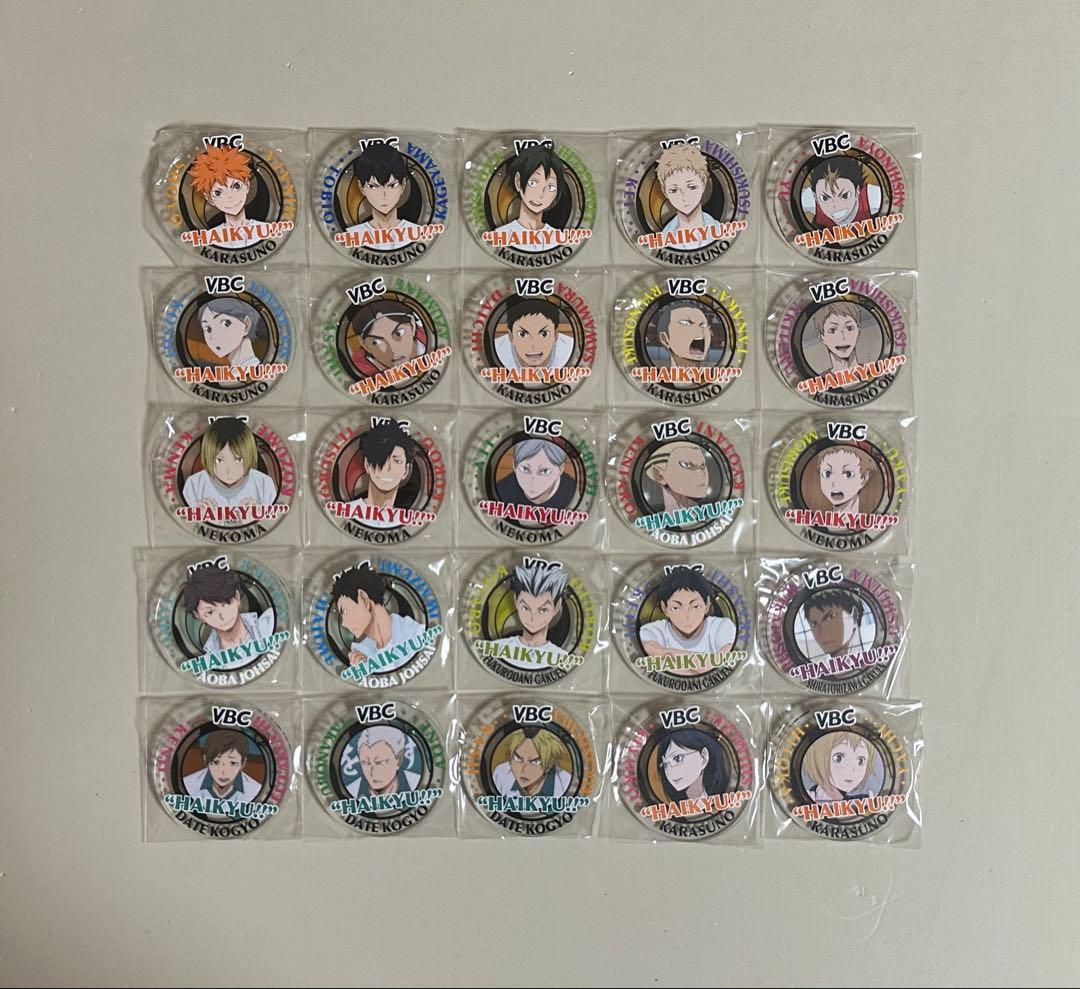 ハイキューVBC アクリルバッジコレクション 2016 ver 全種セットハイ
