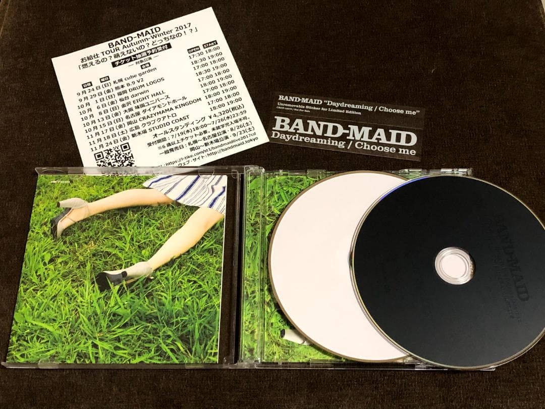 BAND-MAID Daydreaming / Choose me 初回限定版 Amazon.co.jp: Daydreaming/Choose me (通常盤): ミュージック
