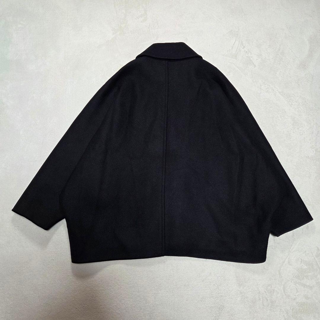 ZARA×MANTECO ウールブレンドオーバーサイズコート Sサイズ ブラック