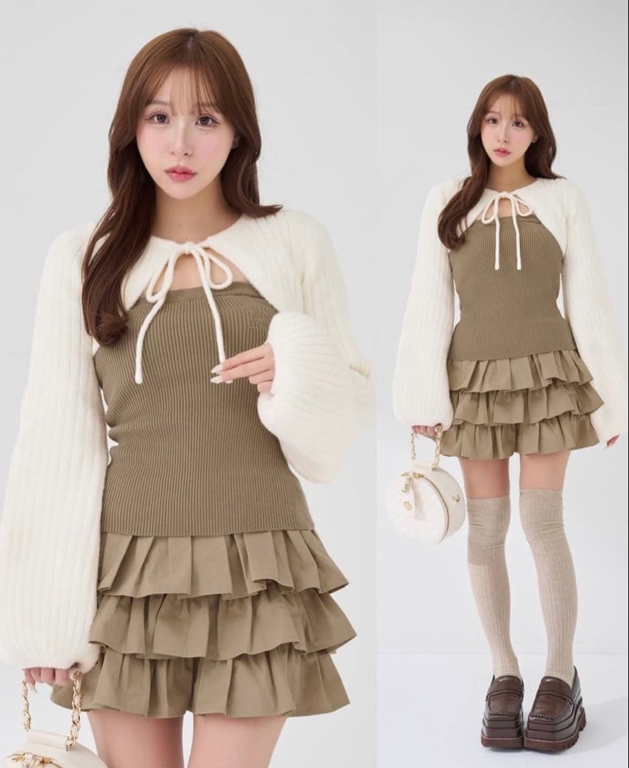 Darich ティアードフリルミニワンピース - メルカリ