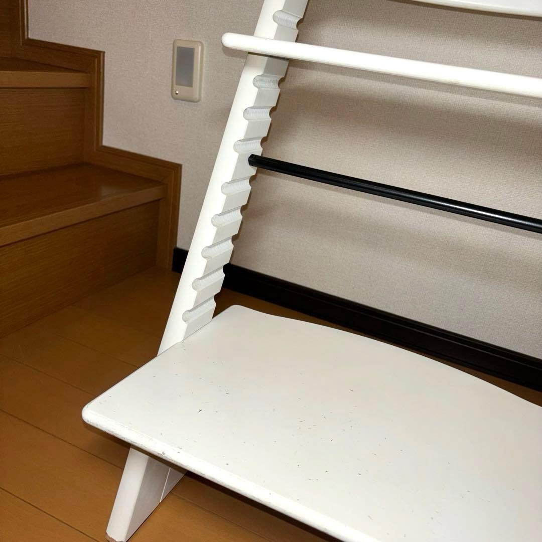 ストッケ STOKKE トリップトラップ ホワイト シリアルナンバー6 - メルカリ